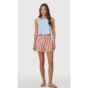 Livro Crop Top and Matching Pool Shorts in Breeze American L